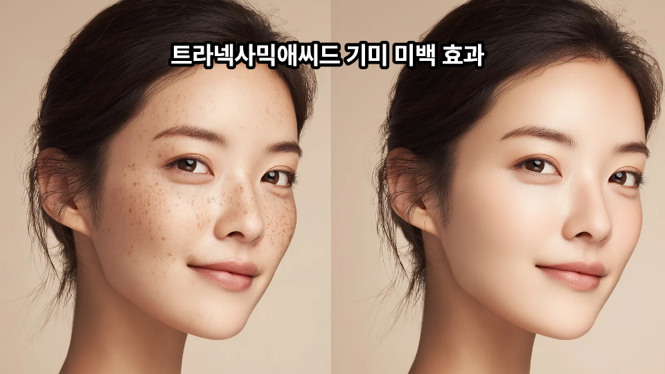 트라넥사믹애씨드 기미 미백 효과