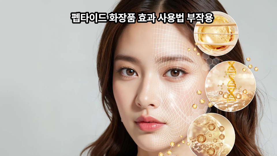 펩타이드 화장품 효과 사용법 부작용
